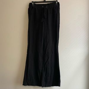 Rewind Black Stretch Flared Dress Pants Size XS